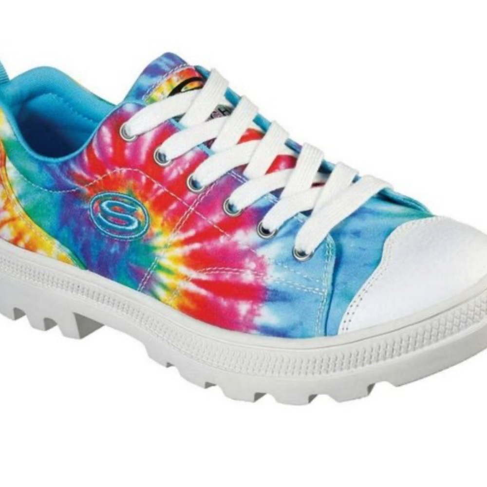 Skechers  Memory foam Colorful Tie-Dye Sneakers Keds